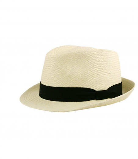 Herren Panama mit schmalem Rand Herren Panama mit schmalem Rand